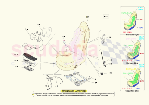 Part Diagram for Ferrari 900643