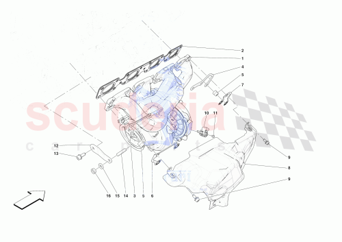 Part Diagram for Ferrari 881804