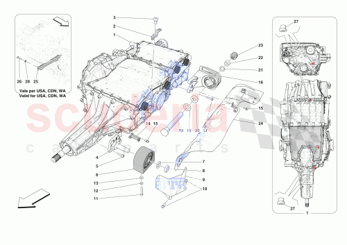 Part Diagram for Ferrari 918722