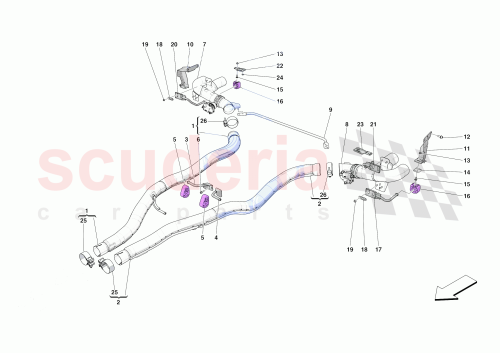 Part Diagram for Ferrari 760987