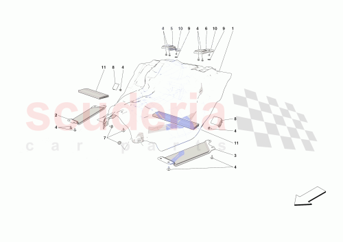 Part Diagram for Ferrari 794712