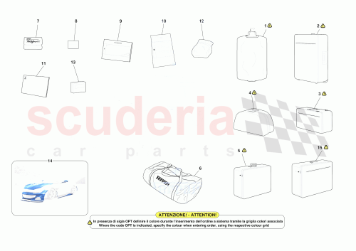 Part Diagram for Ferrari 977382