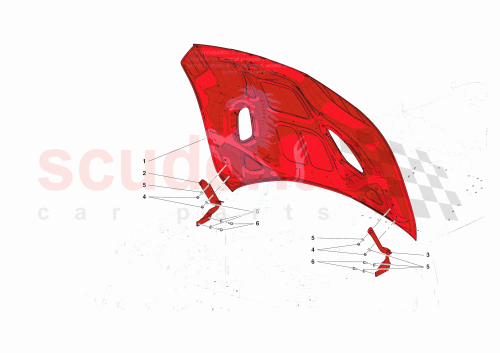 Part Diagram for Ferrari 88698411