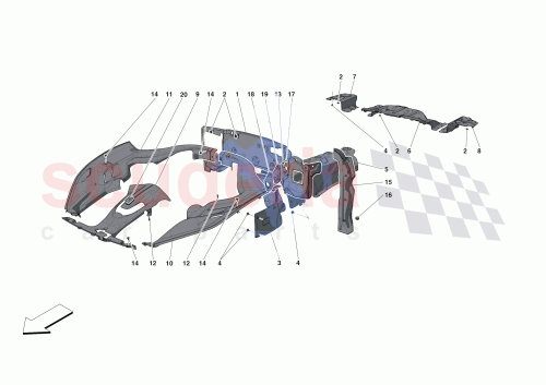 Part Diagram for Ferrari 89033600