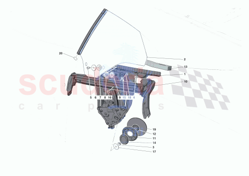Part Diagram for Ferrari 771599