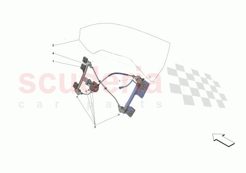 Part Diagram for Ferrari 88304400