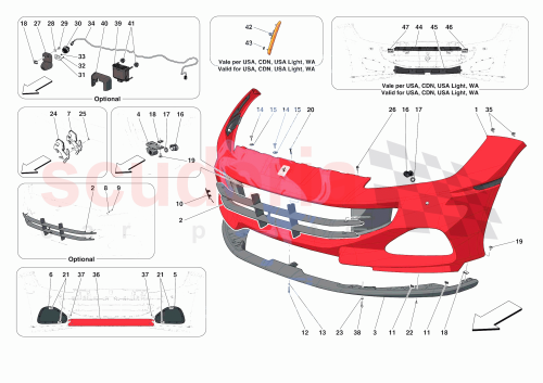 Part Diagram for Ferrari 886657