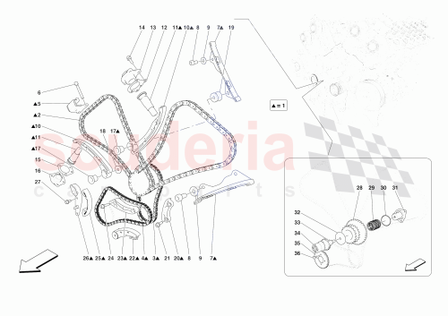 Part Diagram for Ferrari 856050