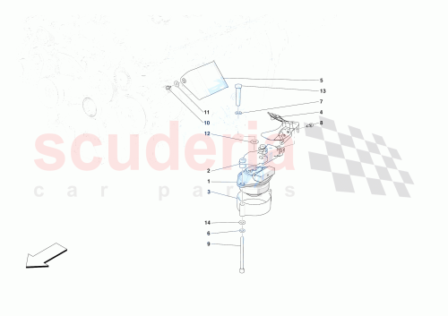 Part Diagram for Ferrari 906048