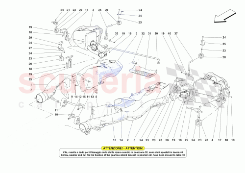 Part Diagram for Ferrari 849202