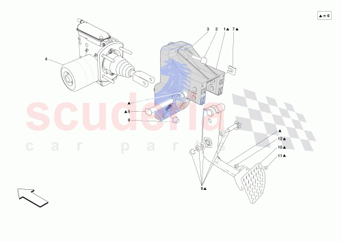 Part Diagram for Ferrari 912497