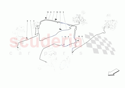 Part Diagram for Ferrari 950192