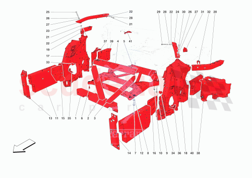 Part Diagram for Ferrari 781837