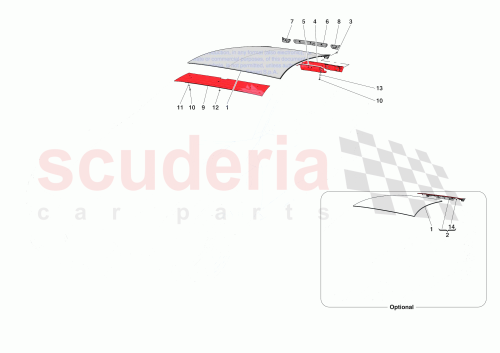 Part Diagram for Ferrari 870607