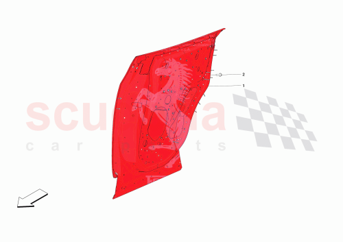 Part Diagram for Ferrari 985816979