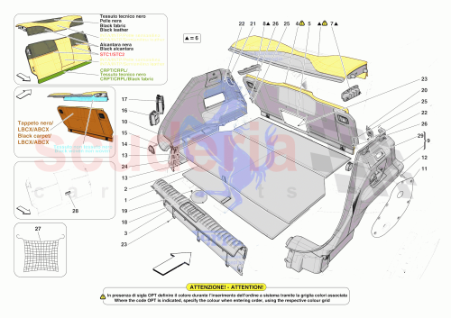Part Diagram for Ferrari 070007982