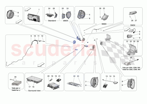 Part Diagram for Ferrari 772414