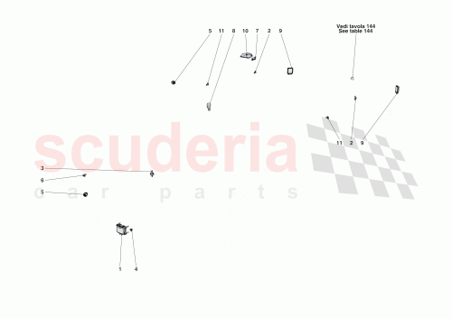 Part Diagram for Ferrari 791888