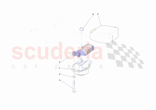 Part Diagram for Ferrari 976934