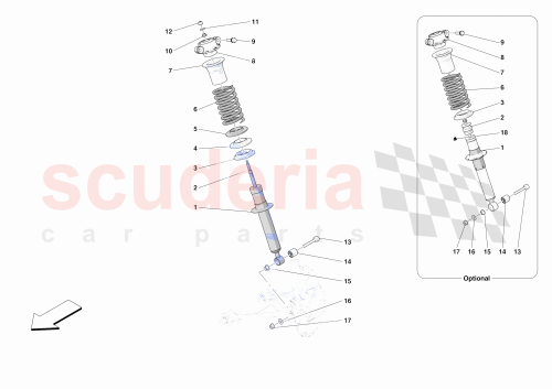 Part Diagram for Ferrari 864398