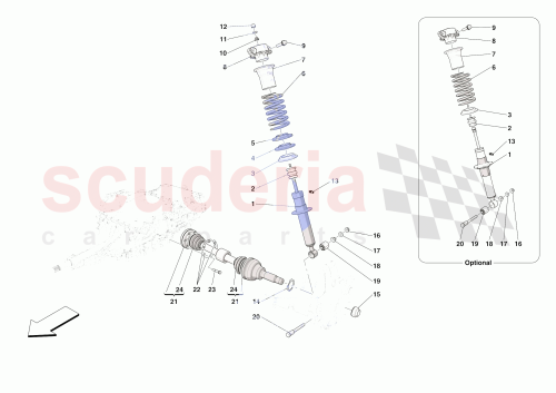 Part Diagram for Ferrari 864399