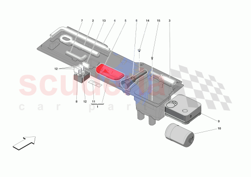 Part Diagram for Ferrari 921846