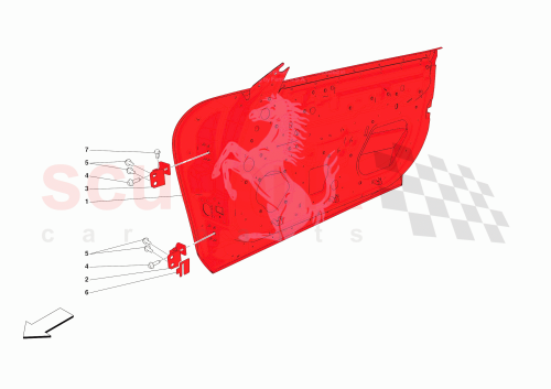 Part Diagram for Ferrari 985921163