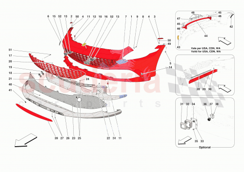 Part Diagram for Ferrari 898579