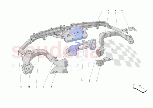 Part Diagram for Ferrari 914721