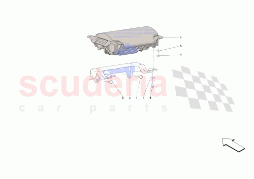 Part Diagram for Ferrari 916328
