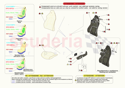Part Diagram for Ferrari 893195