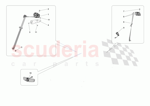 Part Diagram for Ferrari 963874