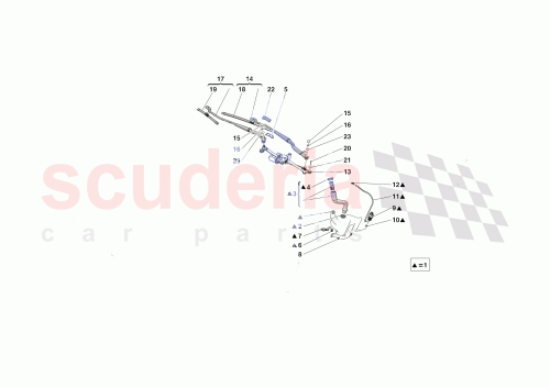 Part Diagram for Ferrari 959226