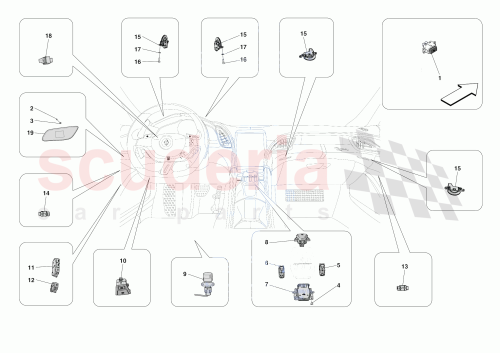 Part Diagram for Ferrari 780901