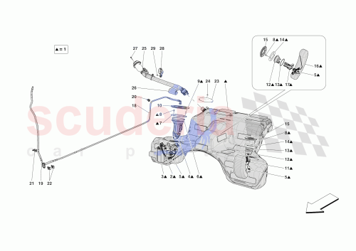 Part Diagram for Ferrari 748515