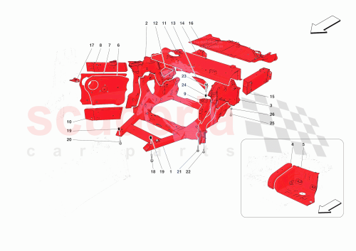 Part Diagram for Ferrari 985873249