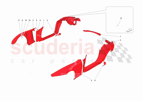 Part Diagram for Ferrari 985816878