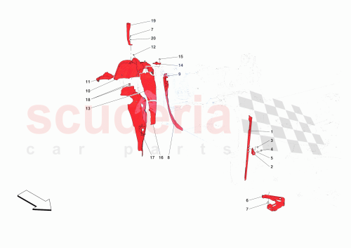 Part Diagram for Ferrari 985855986
