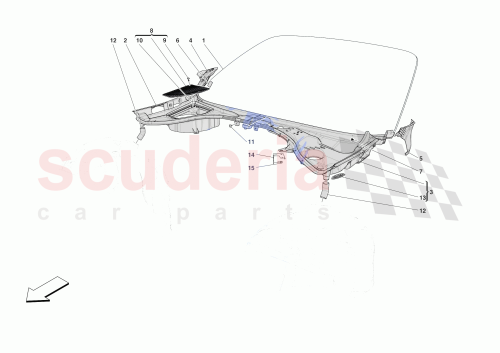Part Diagram for Ferrari 852855