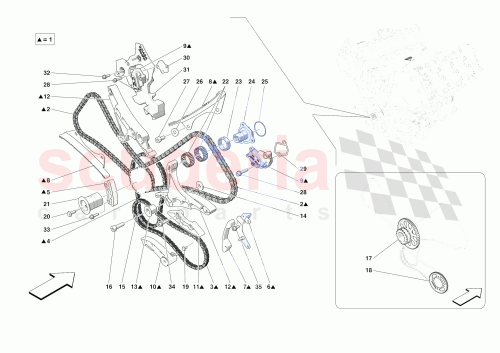 Part Diagram for Ferrari 847179