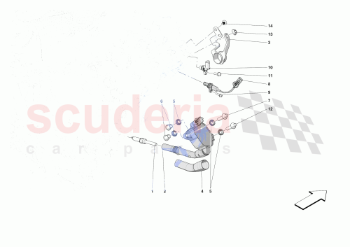 Part Diagram for Ferrari 963744