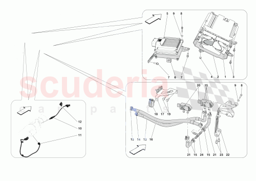 Part Diagram for Ferrari 925474