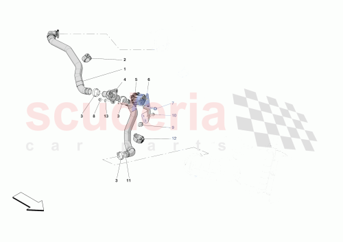Part Diagram for Ferrari 881480