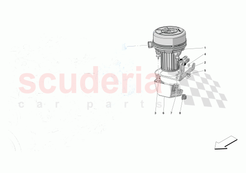 Part Diagram for Ferrari 876687