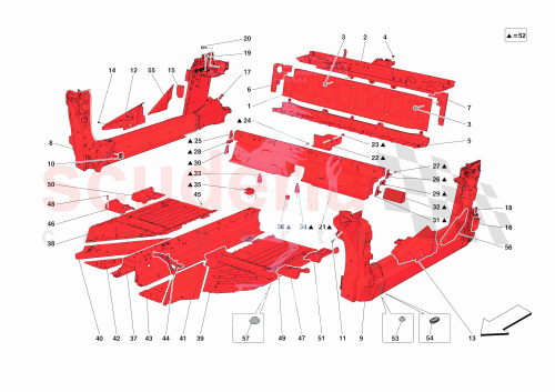 Part Diagram for Ferrari 985903627
