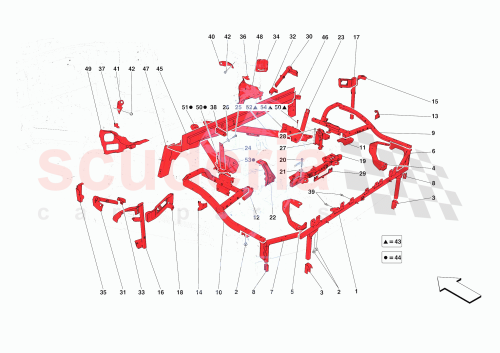Part Diagram for Ferrari 985877476