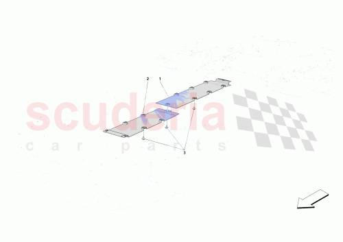 Part Diagram for Ferrari 961363