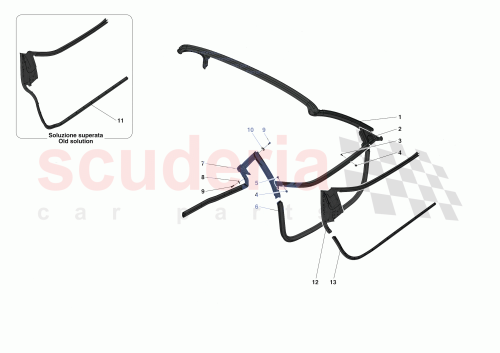 Part Diagram for Ferrari 898546