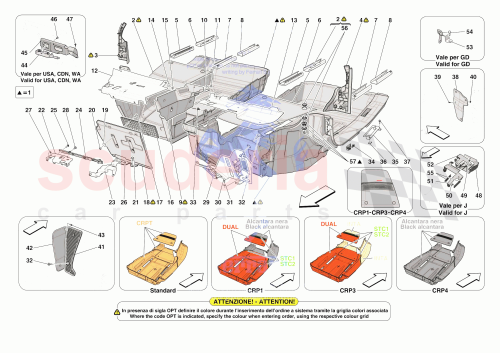Part Diagram for Ferrari 934935