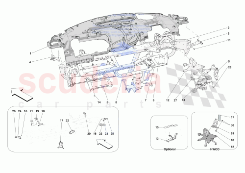 Part Diagram for Ferrari 946972